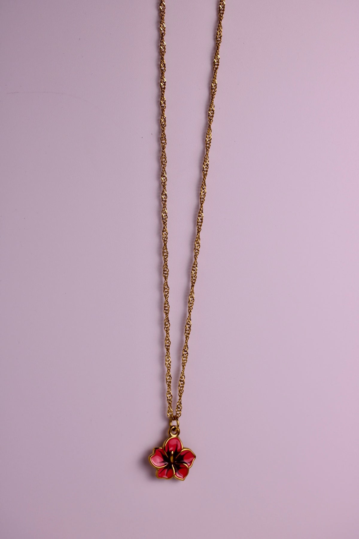 Hibiscus Kiss Necklace