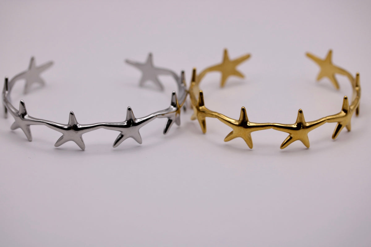 Bold Starfish Bangle