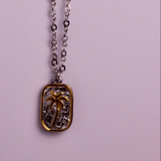 Palms Away Necklace in Various Color Ways