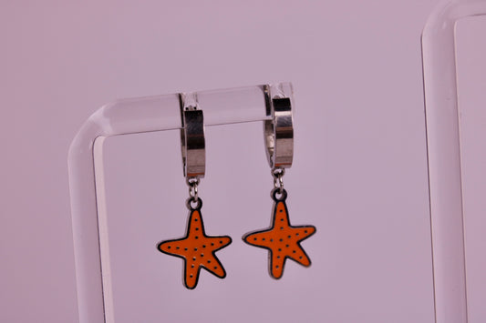 Seaside Starfish Hoops