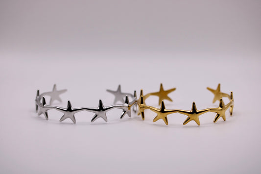 Bold Starfish Bangle