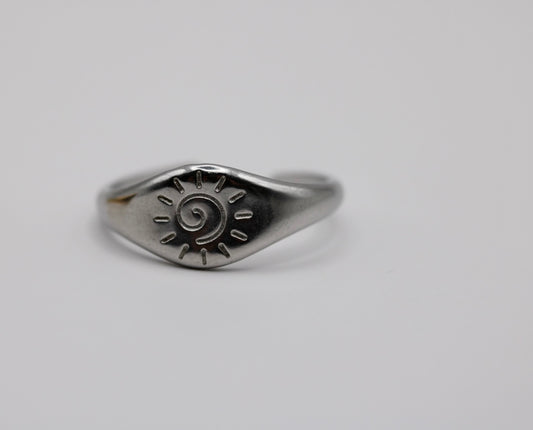 Brisa Ring in Silver + Gold