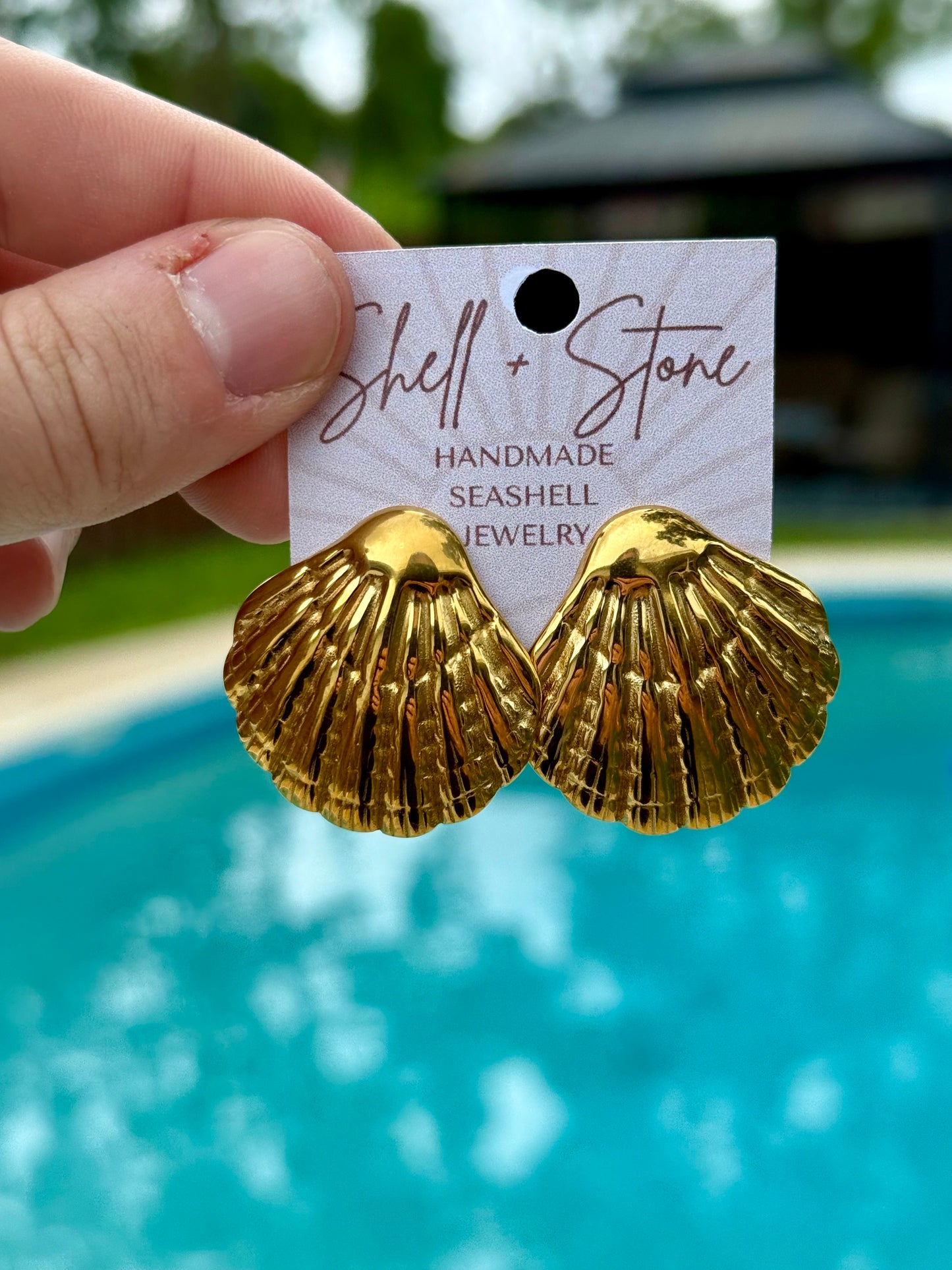 Seaborn Shell Studs
