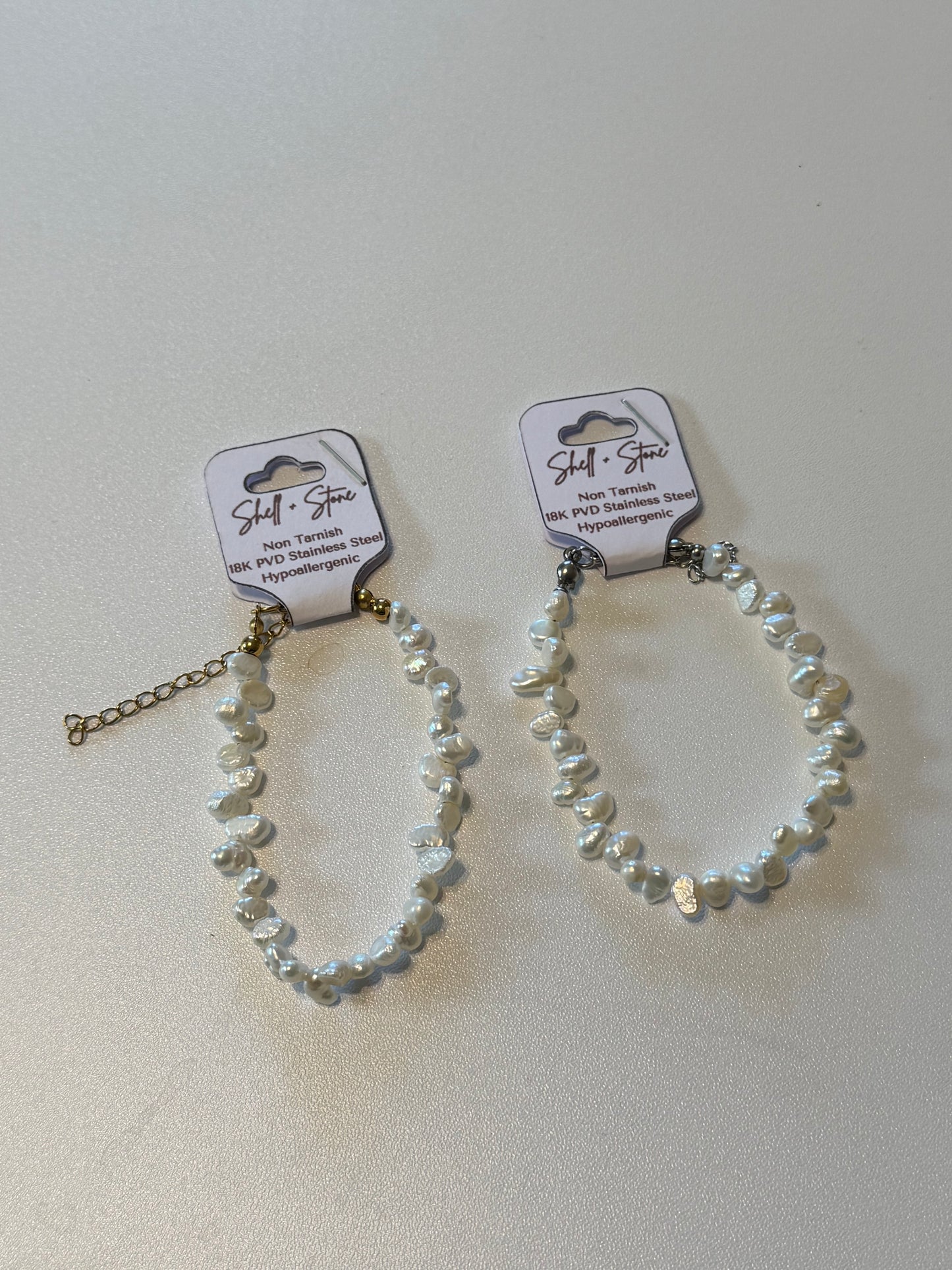 Asymmetrical Pearl Bracelet