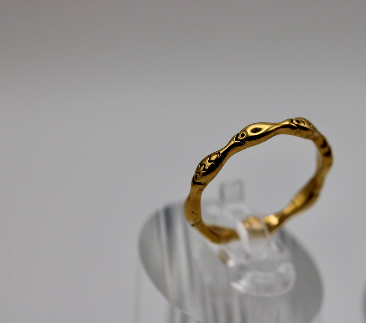 Sardine Band in Silver + Gold