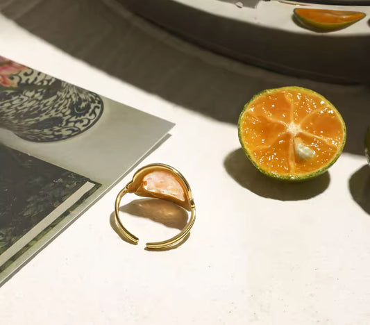 Seafoam Starfish Ring