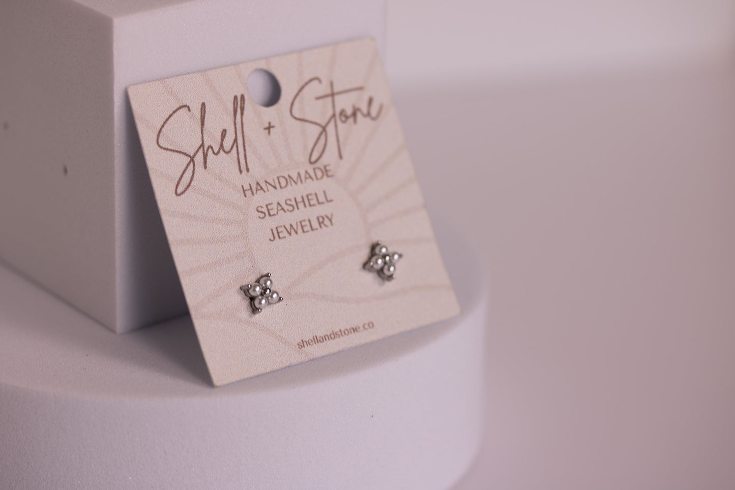 Frostpetal Petite Studs