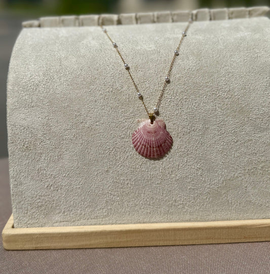 The Pearl Necklace - Rosé Seashell Edition