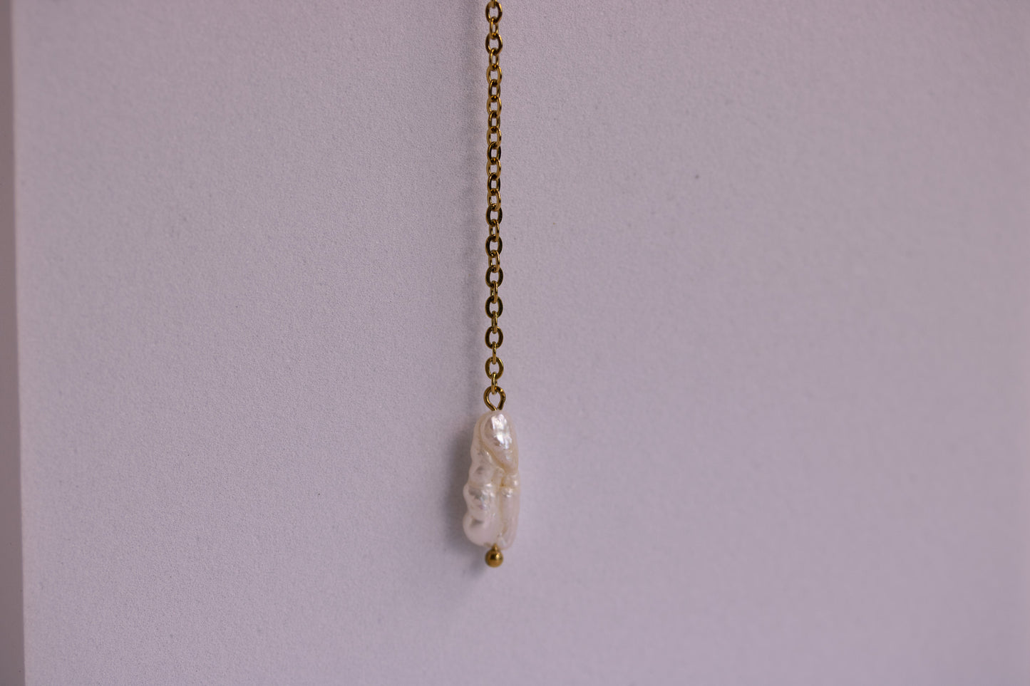 Luna Drip Lariat Necklace