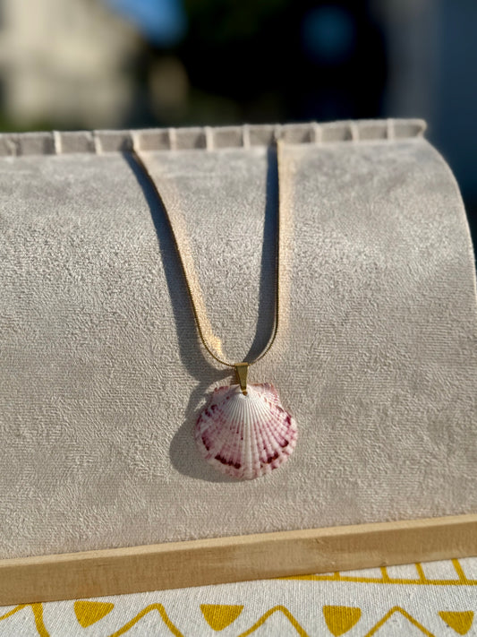 The Horizon Necklace- Seashell Edition