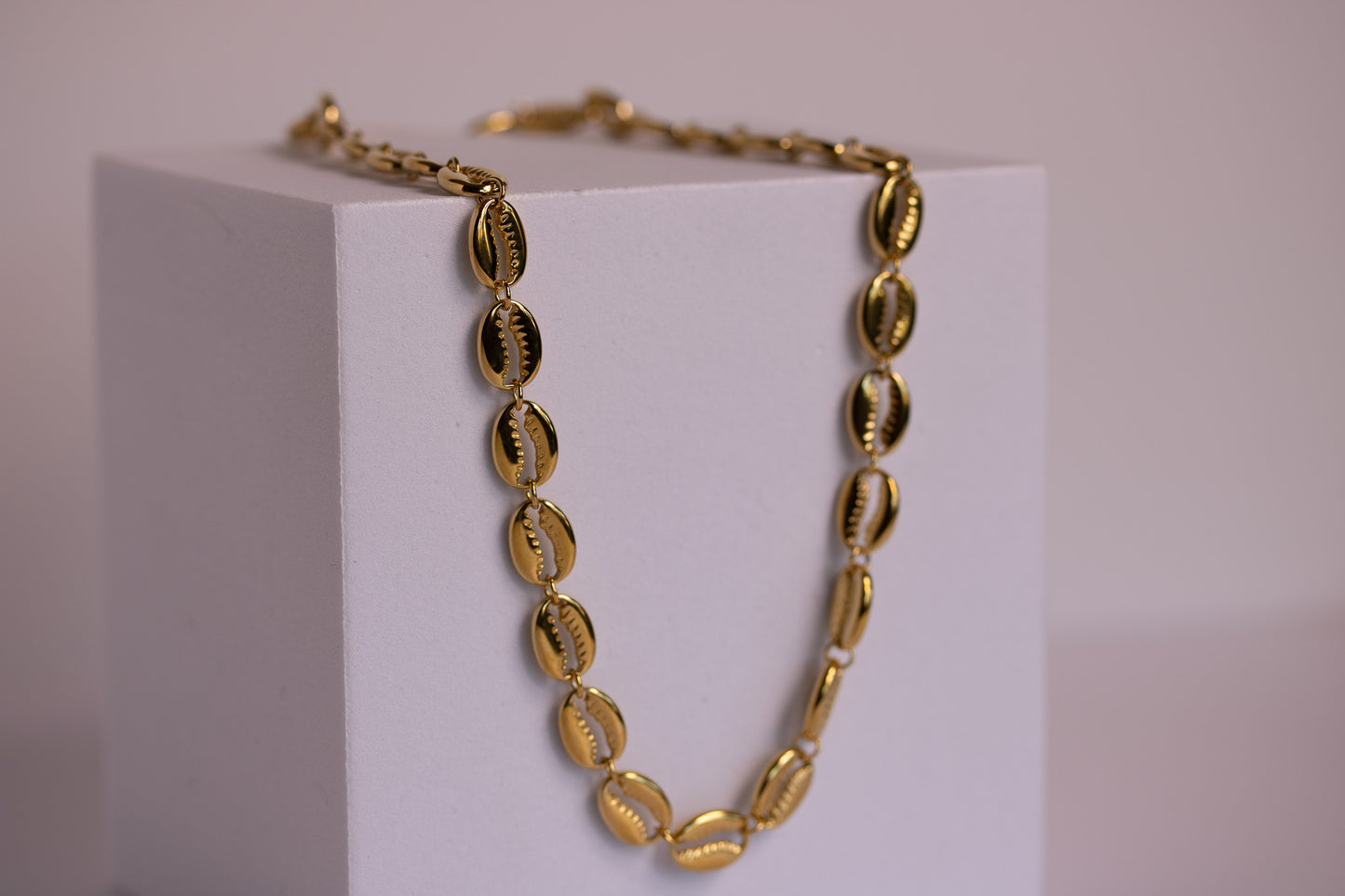 Cora Cowrie Necklace