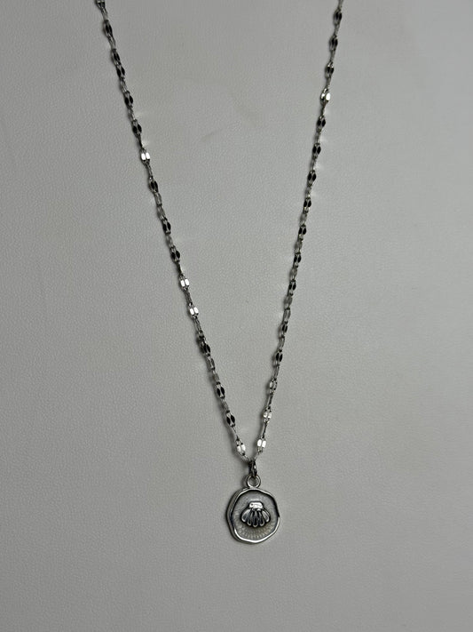 Shell Medallion Necklace