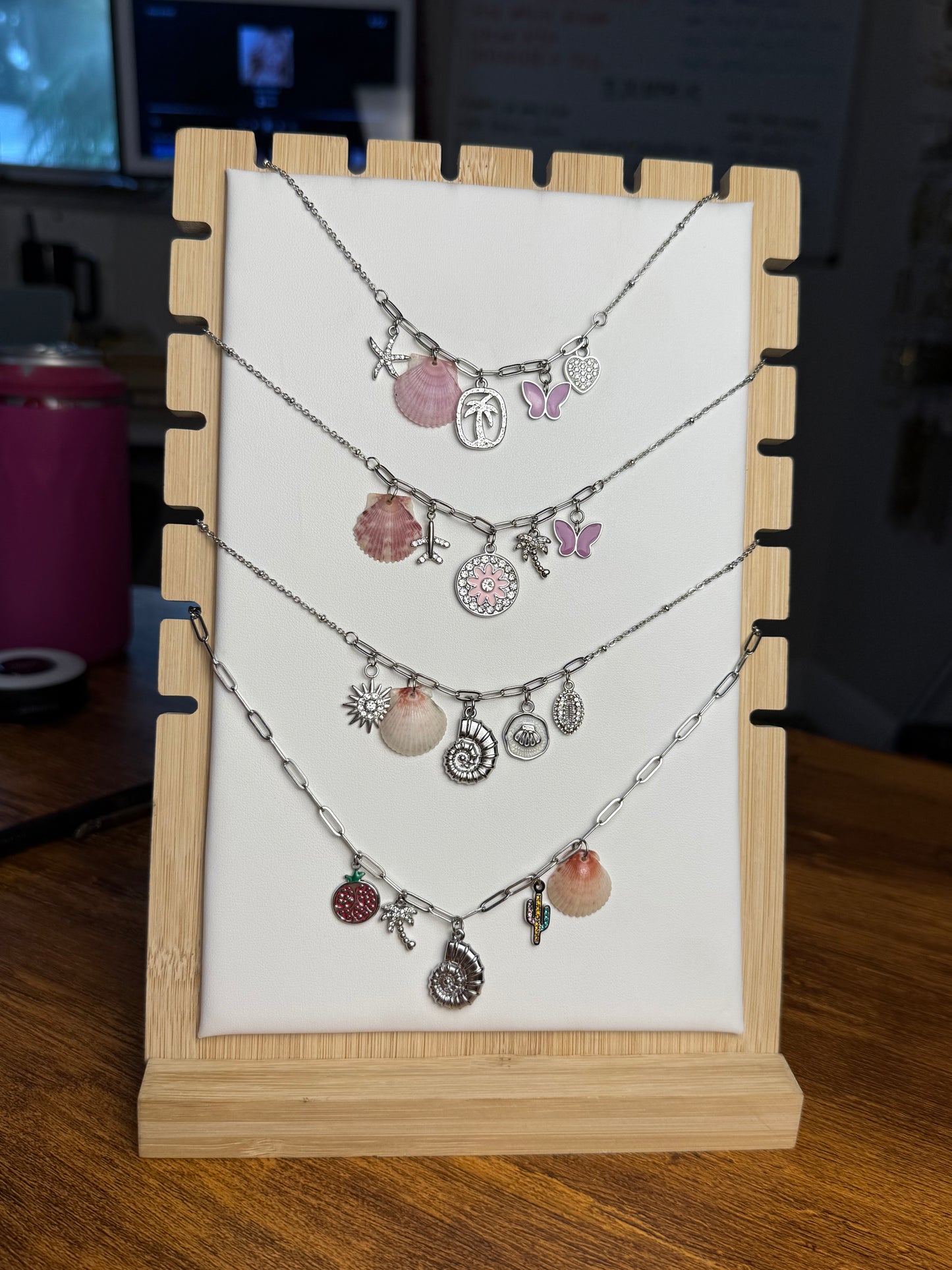 Various Charm Necklaces - Silver Edition