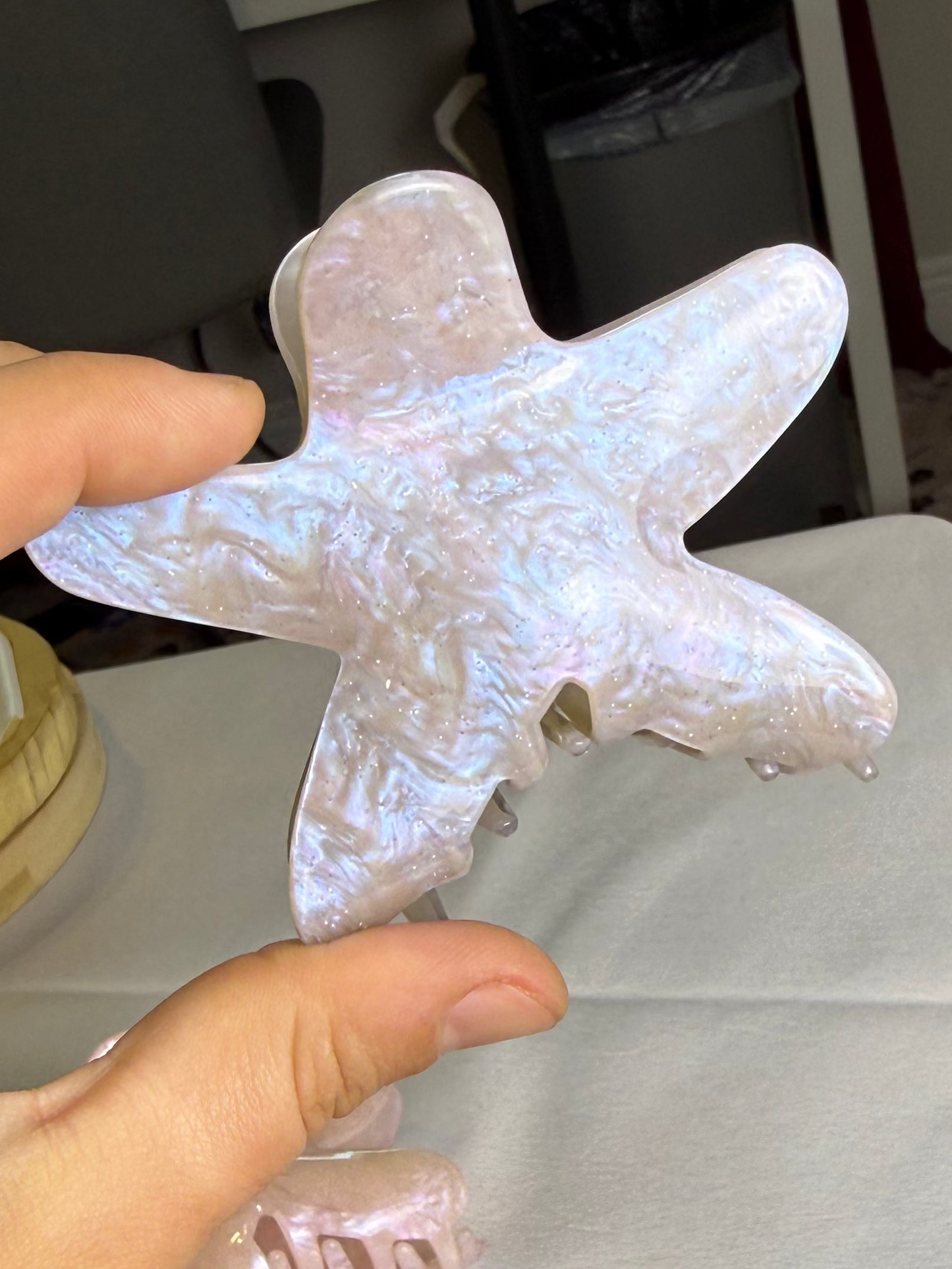 Large Starfish Hair Clips