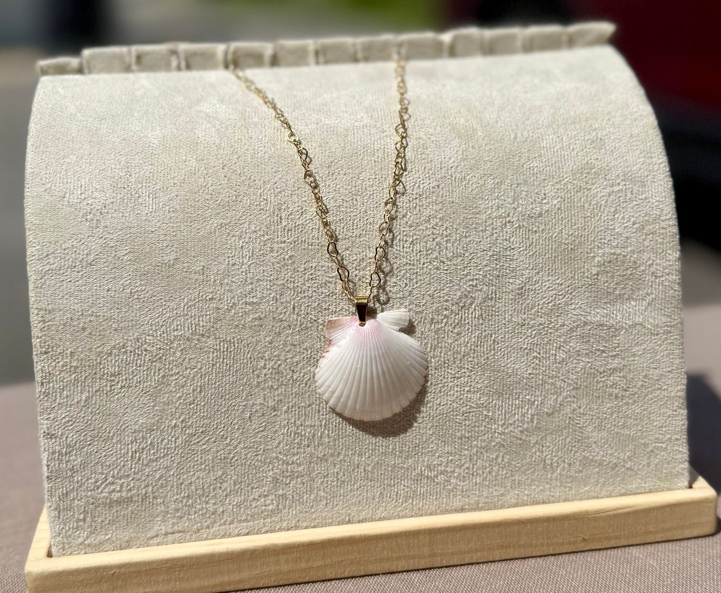The Lover Necklace - Rare Sunwashed Seashell Edition