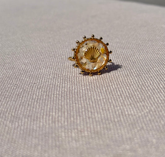 Summer Crush Seashell Ring