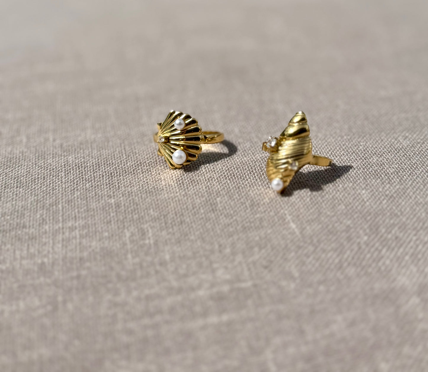 Elevated Scallop Ring