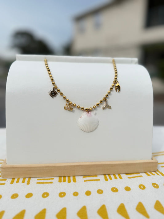 The Charmed Necklace — Seashell Guardian Edition