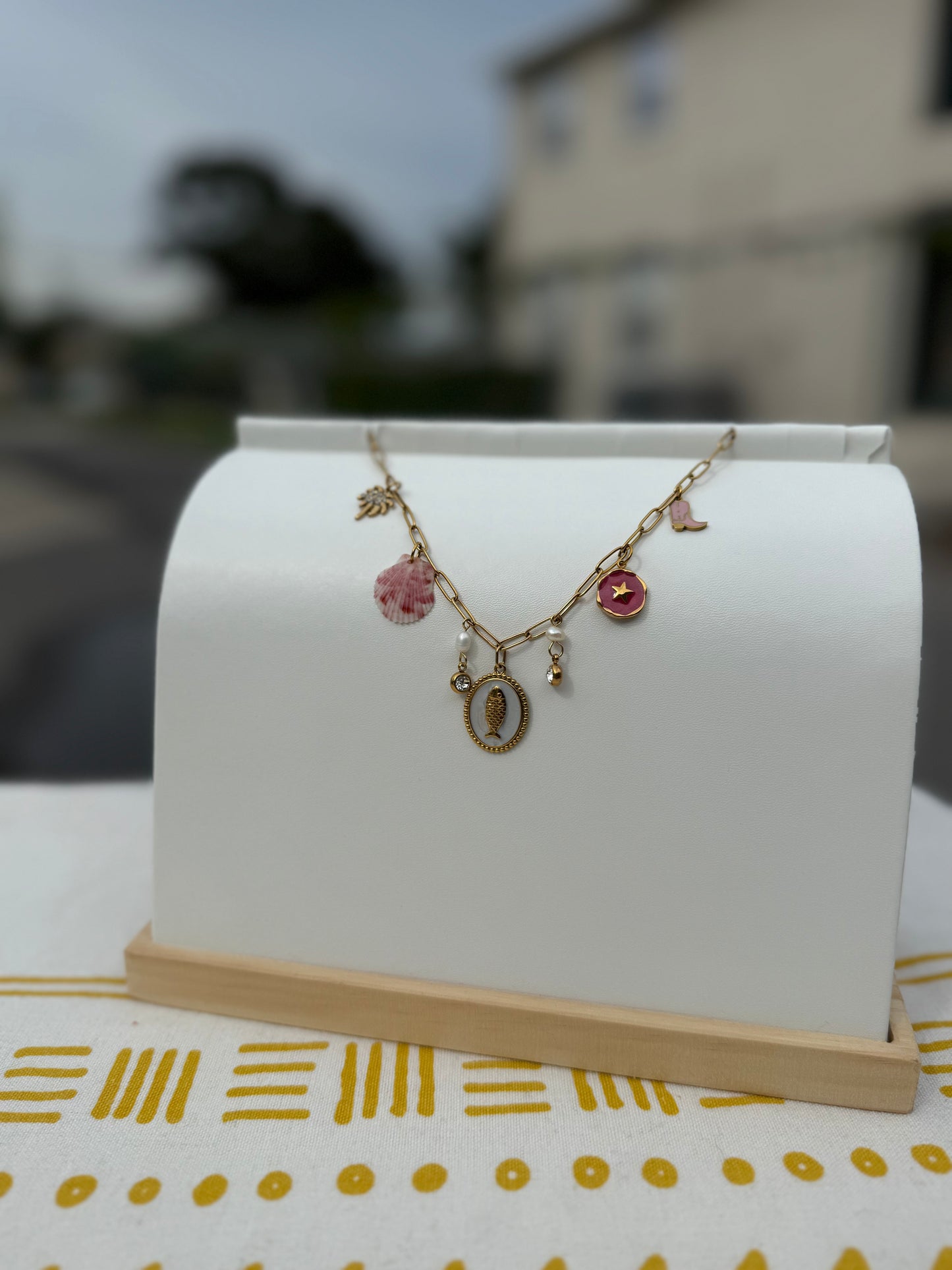 The Charmed Necklace — Scarlet Cowgirl Edition