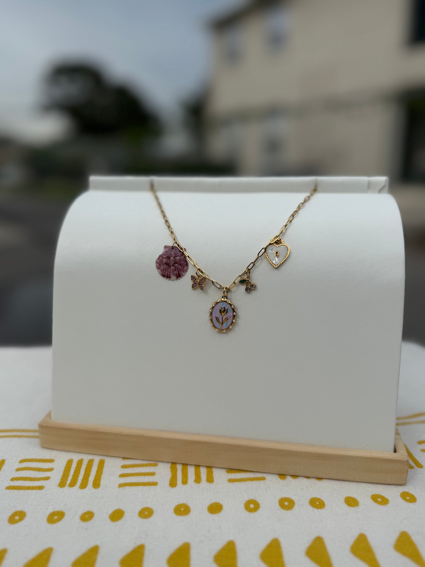 The Charmed Necklace — Lavender Bloom Edition