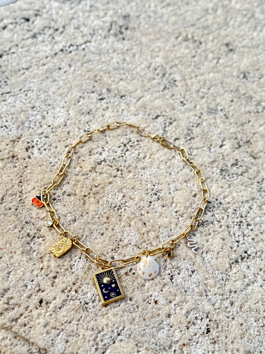 The Charmed Necklace — Coastal Halloween Edition