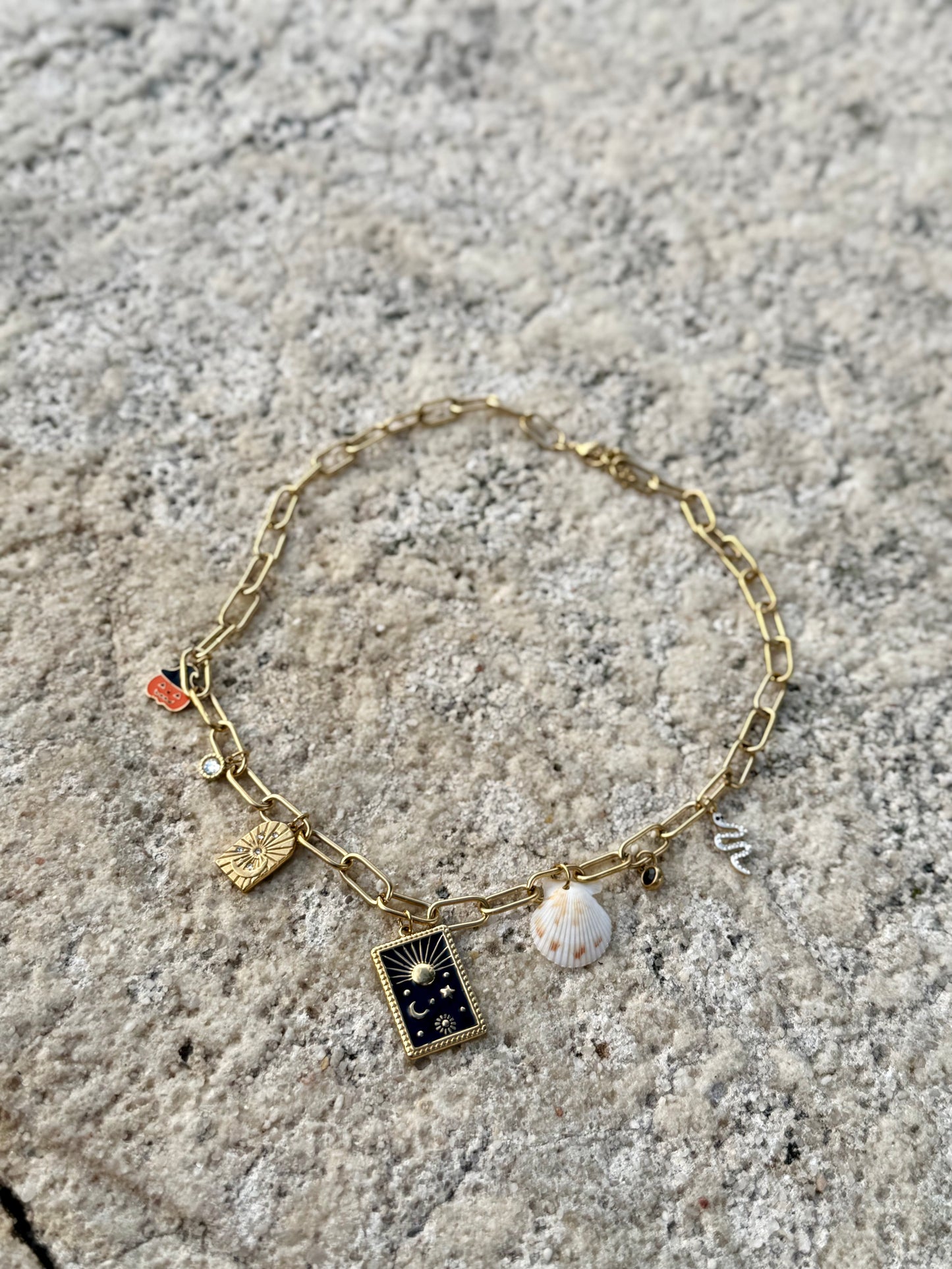 The Charmed Necklace — Coastal Halloween Edition