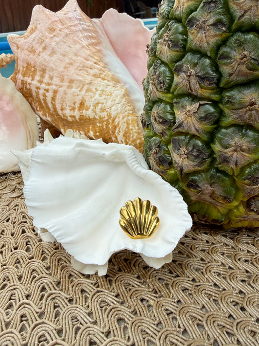 Coralie Ring in Silver + Gold