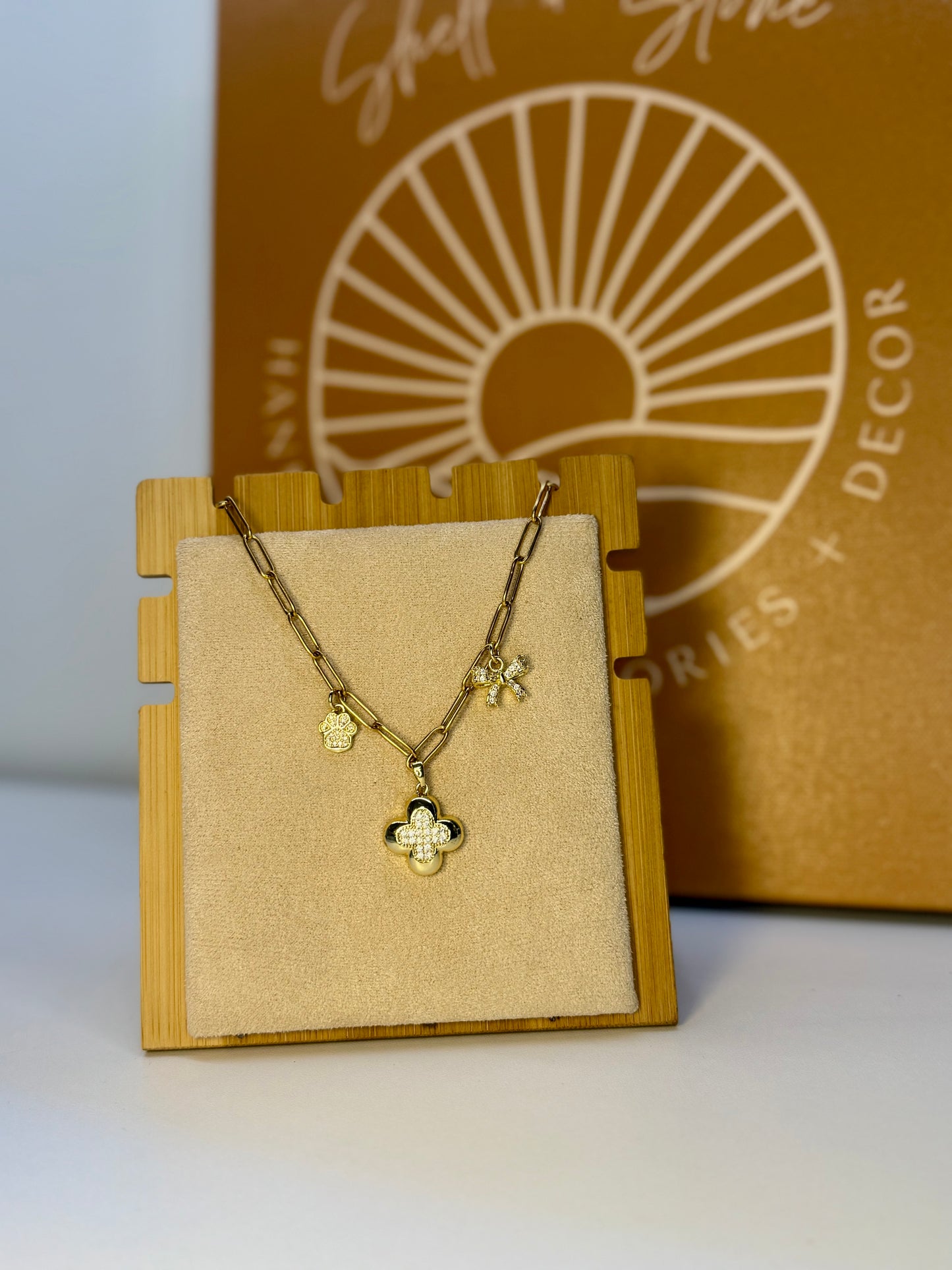 The Charmed Necklace - Goldie Edition