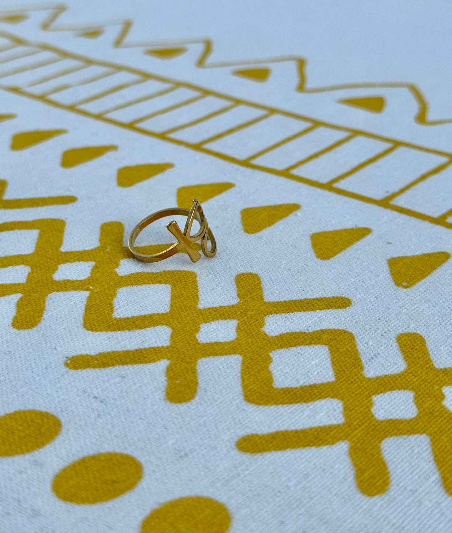 Femininomenon Ring in Silver + Gold