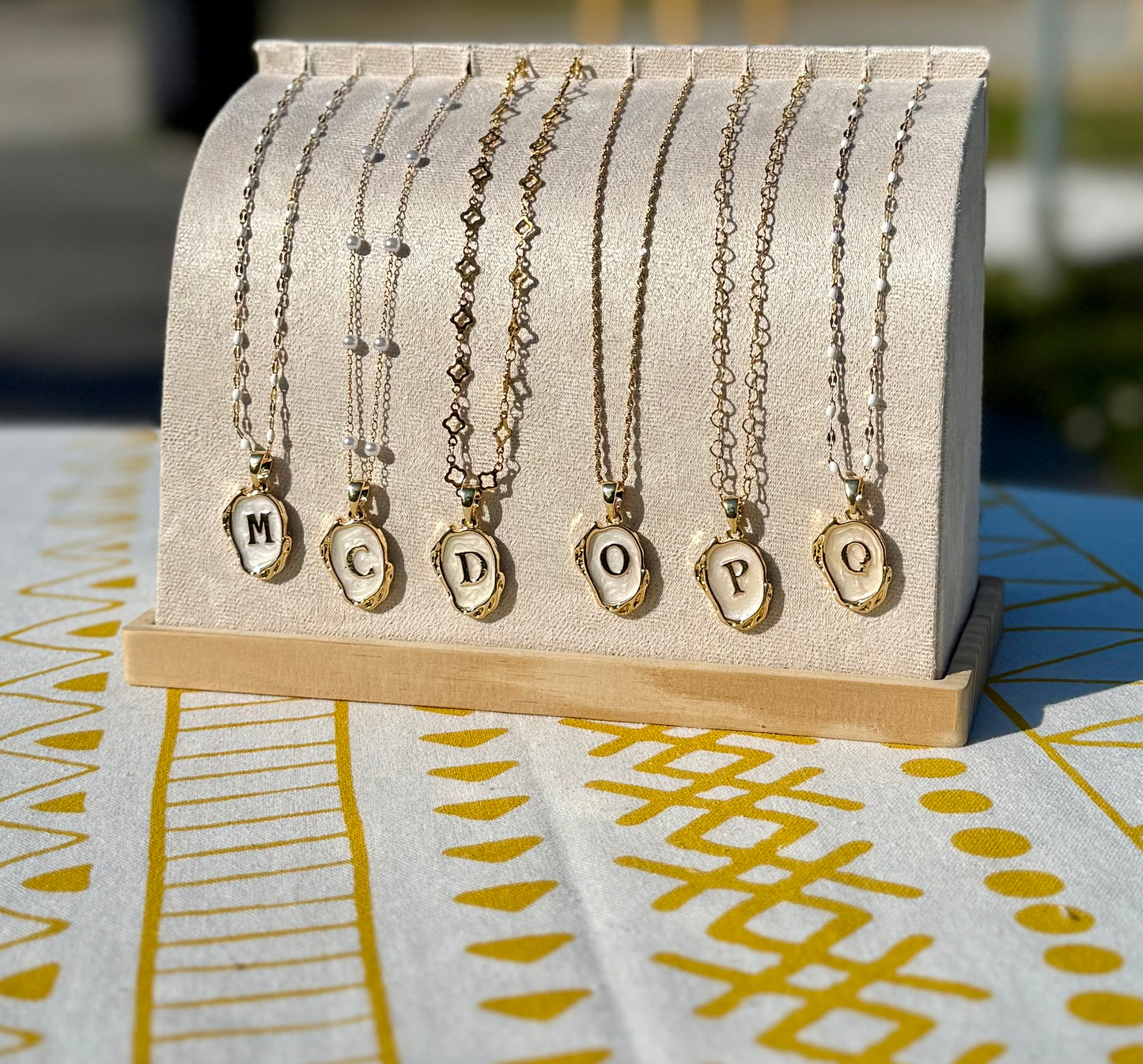 The Script Necklace - Current Chain Edition