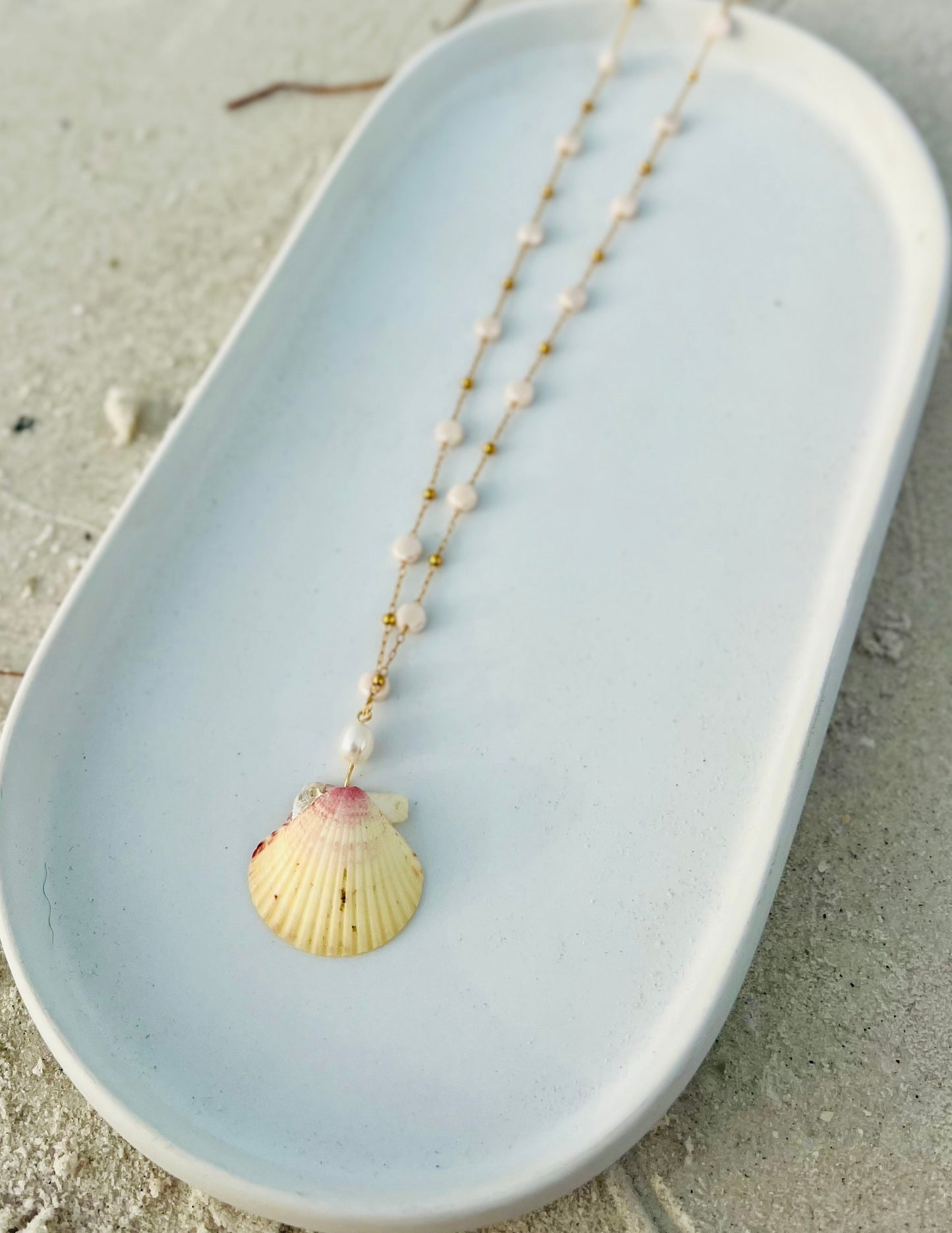 Summer Solstice Shell Necklace