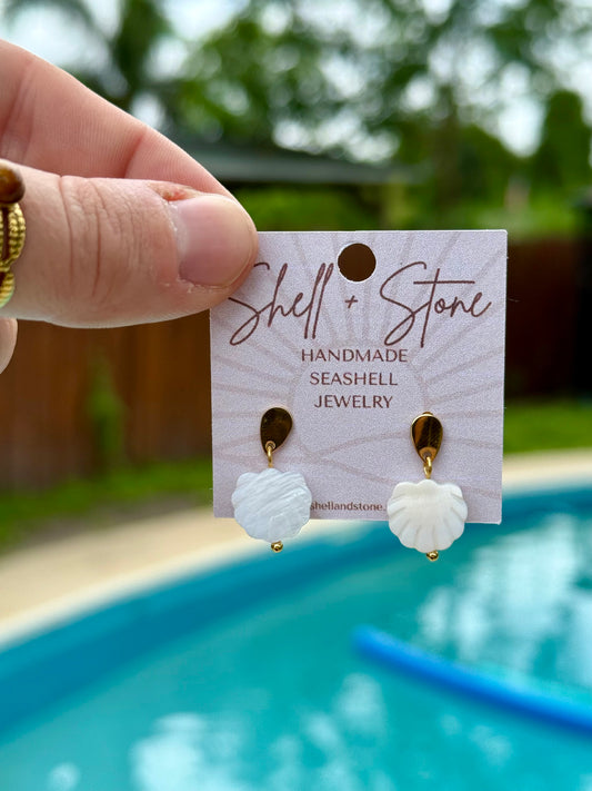 Coastal Scallop Studs