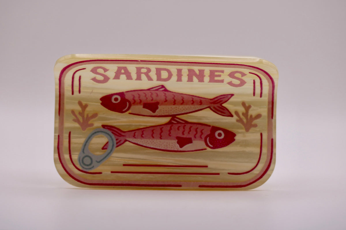 Sardine Cans Claw Clips
