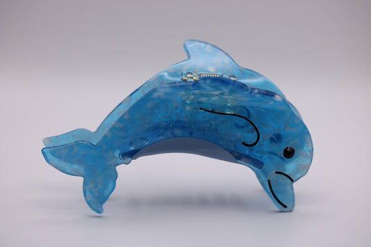 Flipper Out Dolphin Hair Clip