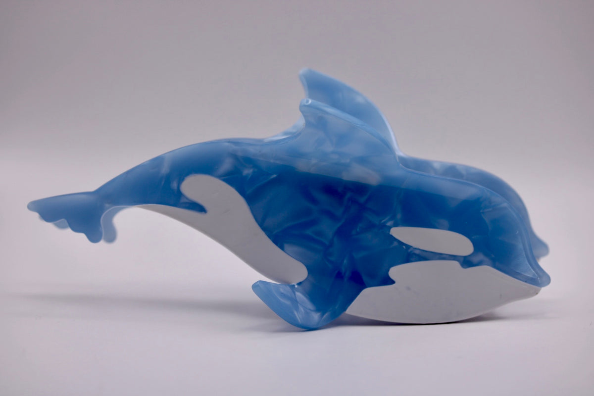 Orca Pod Hair Clips