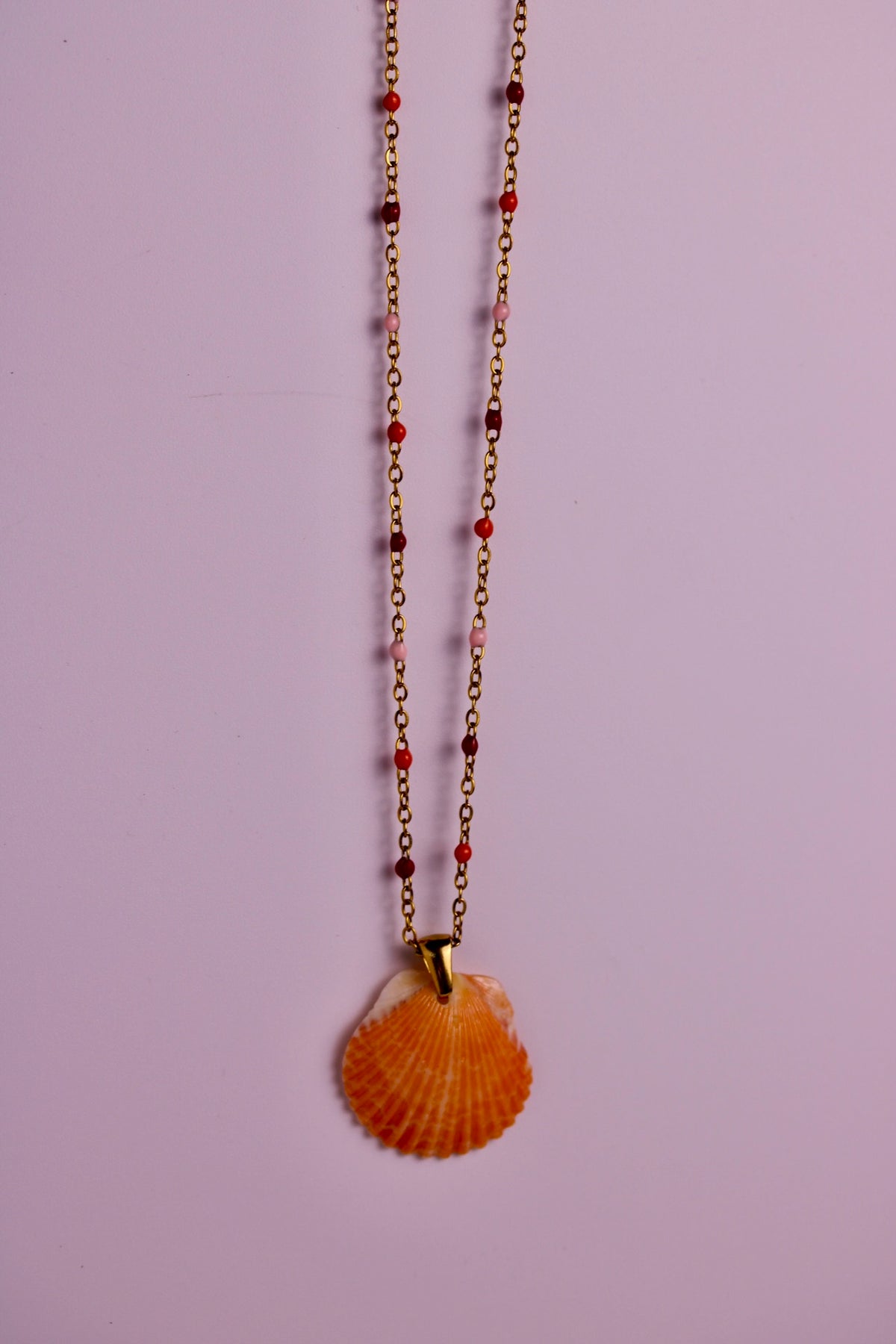 Tutti Fruitti Scallop Necklace