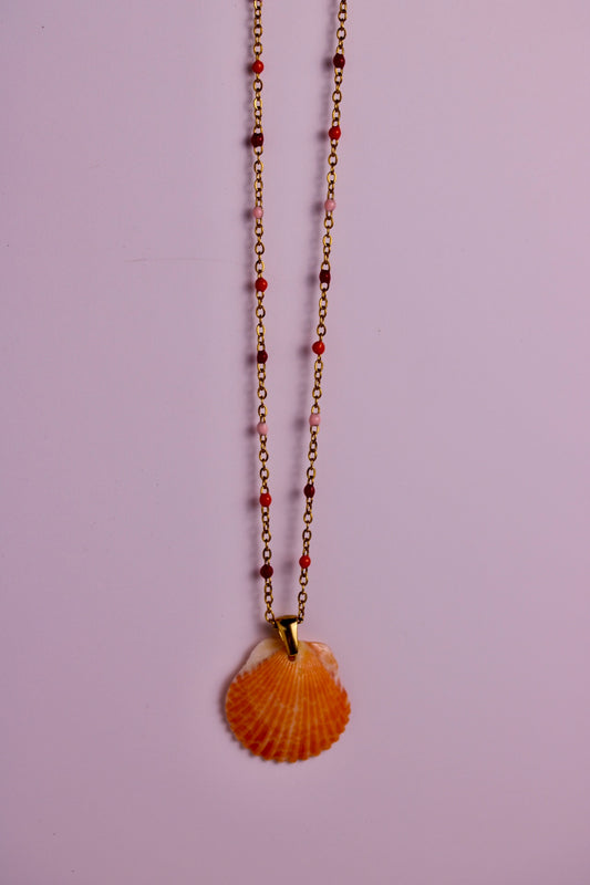 Tutti Fruitti Scallop Necklace