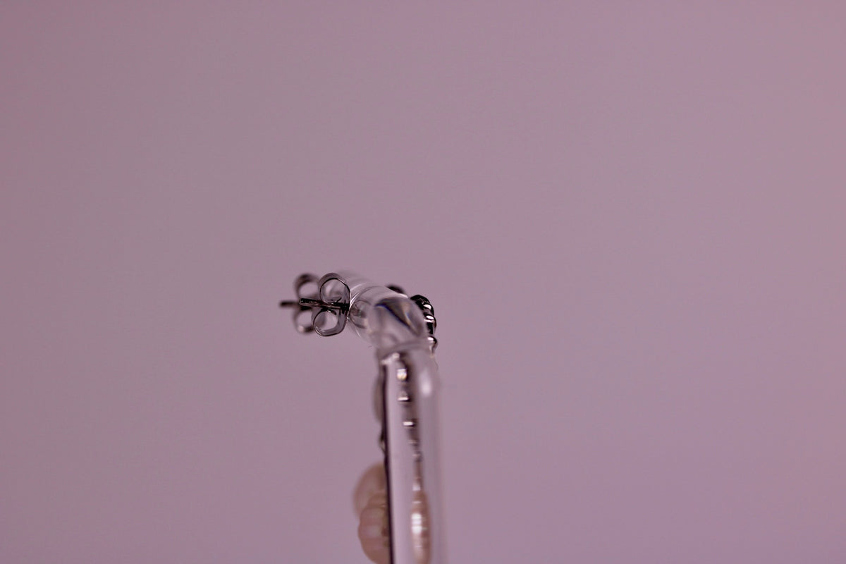 Conch + Pearl Studs