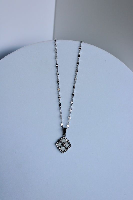 Silver Bloom Necklace