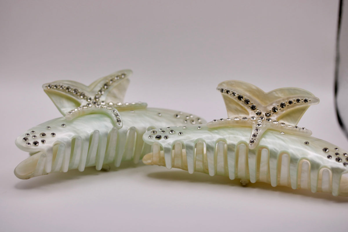 Starlight Starfish Hair Clip