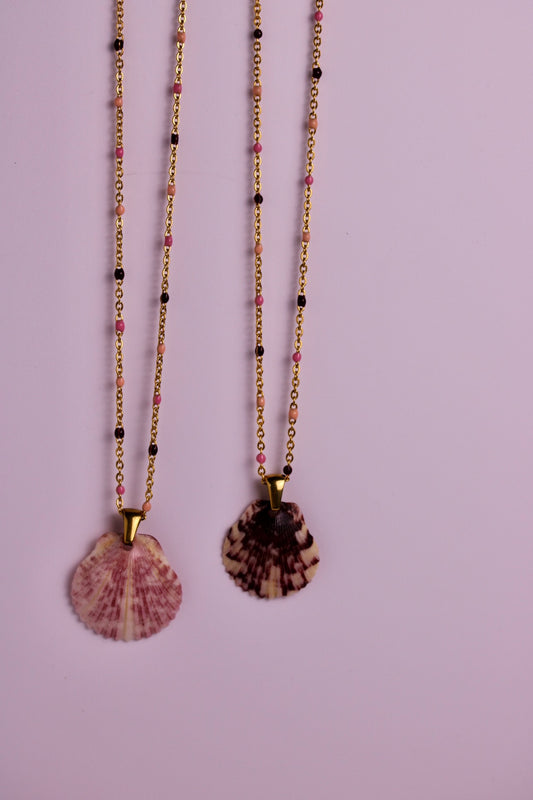 Candy Coast Scallop Necklace