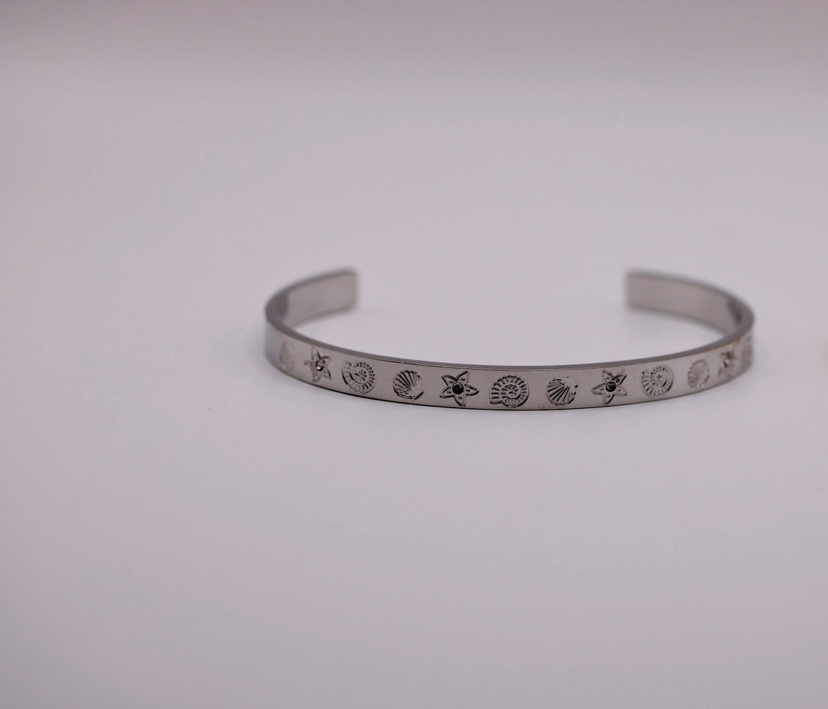 Under the Sea Cuff in Silver + Gold
