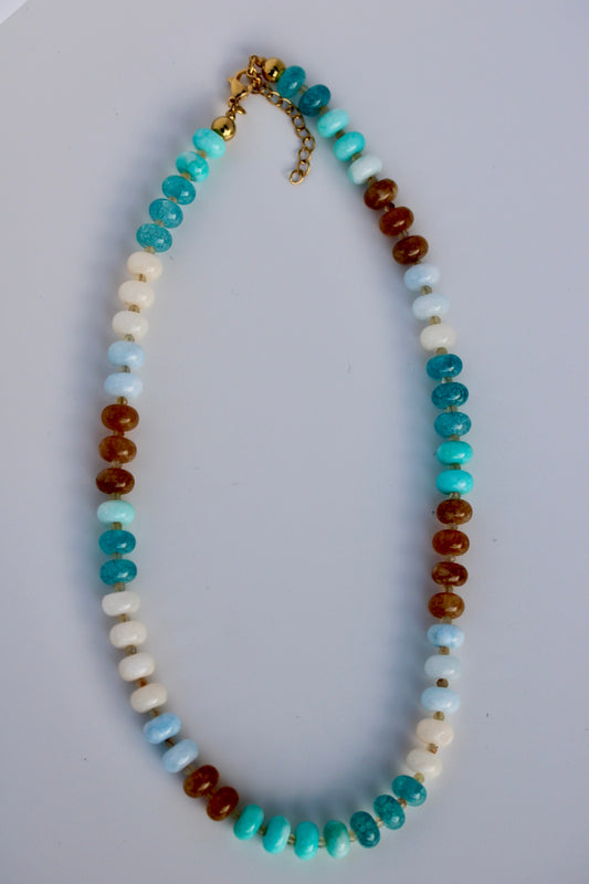 Desert Shores Beaded Necklace