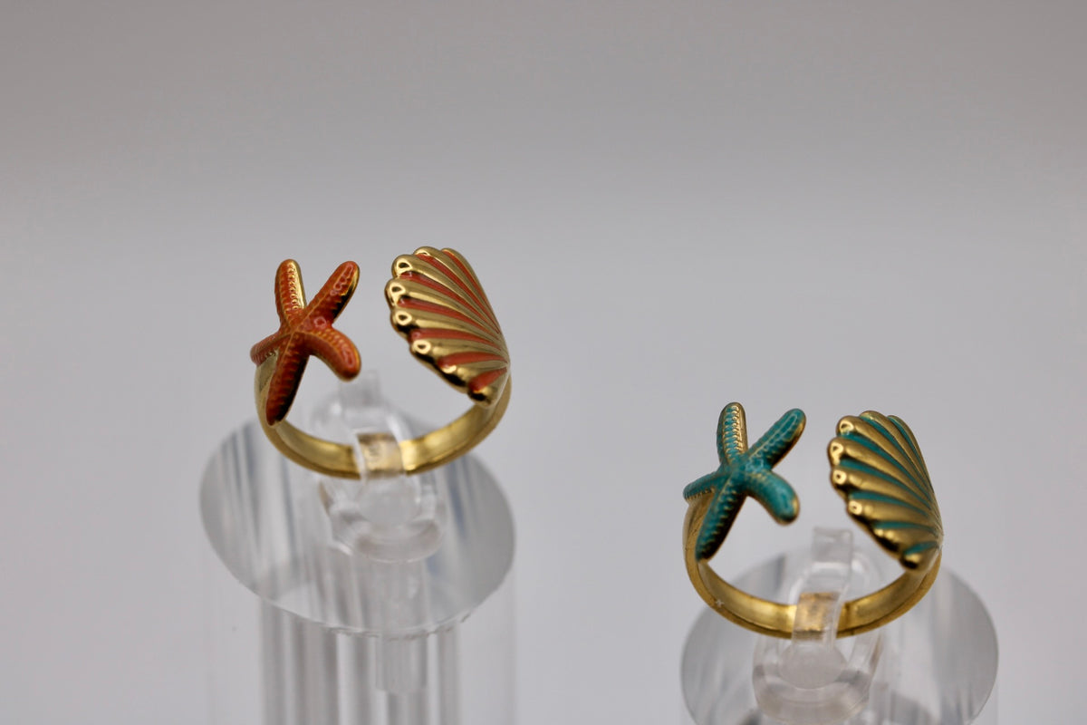 Colorful Tide Rings
