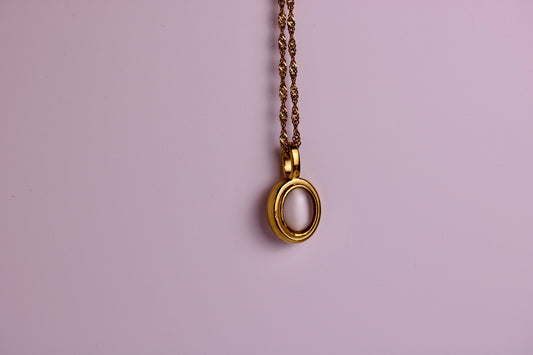 Cameo Stone Necklace