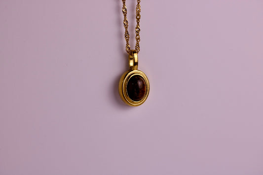 Cameo Stone Necklace