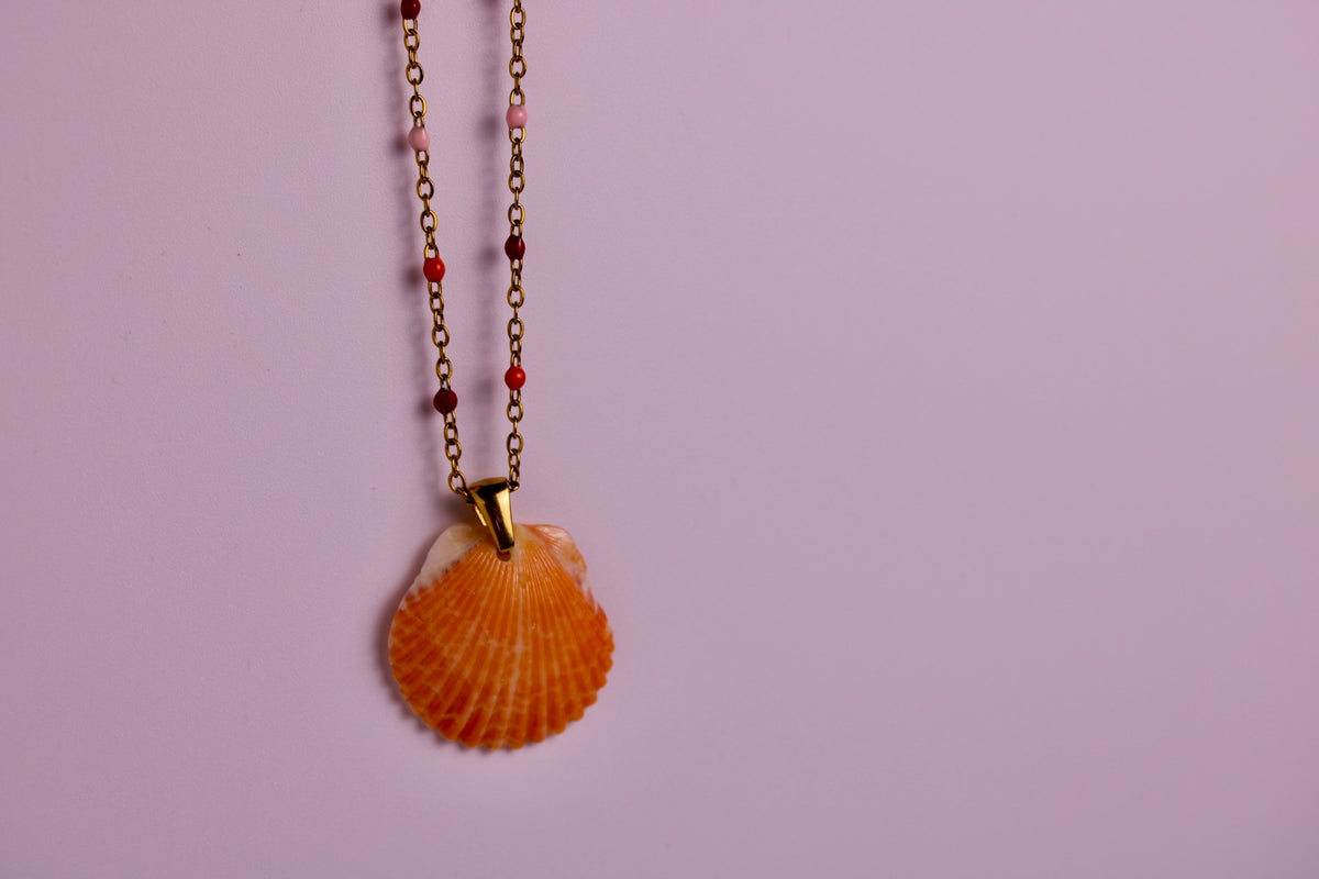 Tutti Fruitti Scallop Necklace