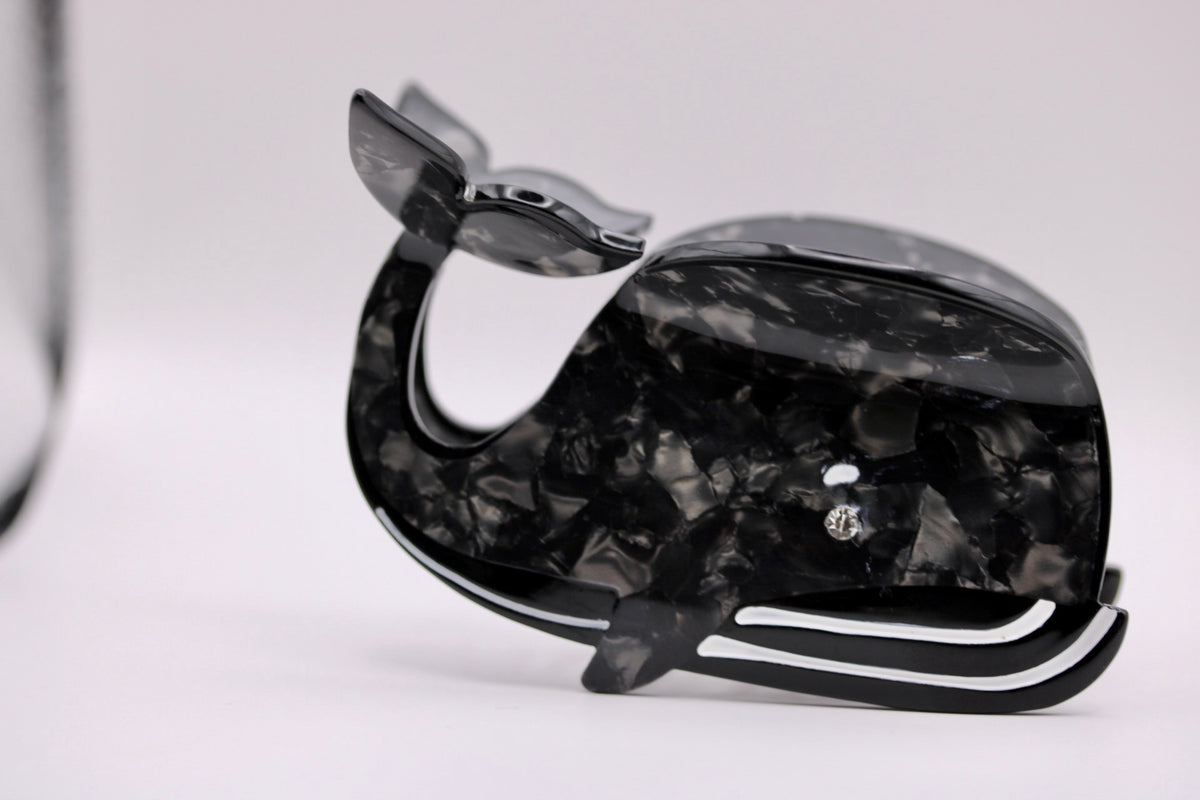 Big Whale Hair Clips