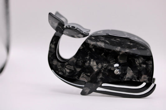 Big Whale Hair Clips
