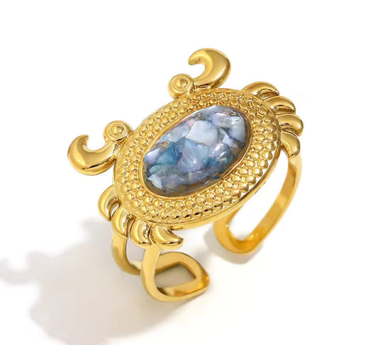 Summer Crush Crab Ring